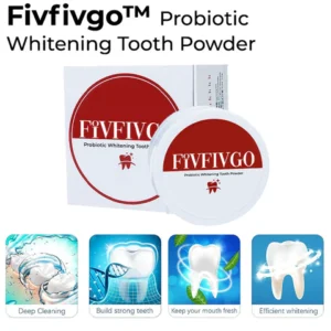 Fivfivgo™ Probiotisches Zahnweiß-Pulver