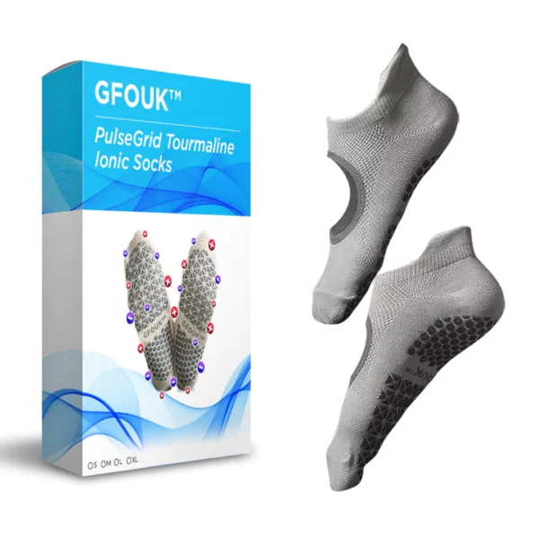 GFOUK™ PulseGrid Tourmaline Ionic Socks - Image 8