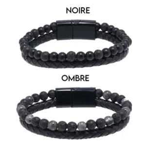 LUXE+ Trio MAXHematie Bracelets de Perles