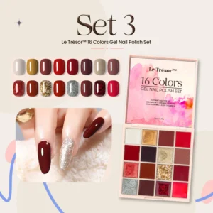 Le Trésor™ 16 Colors Gel Nail Polish Set