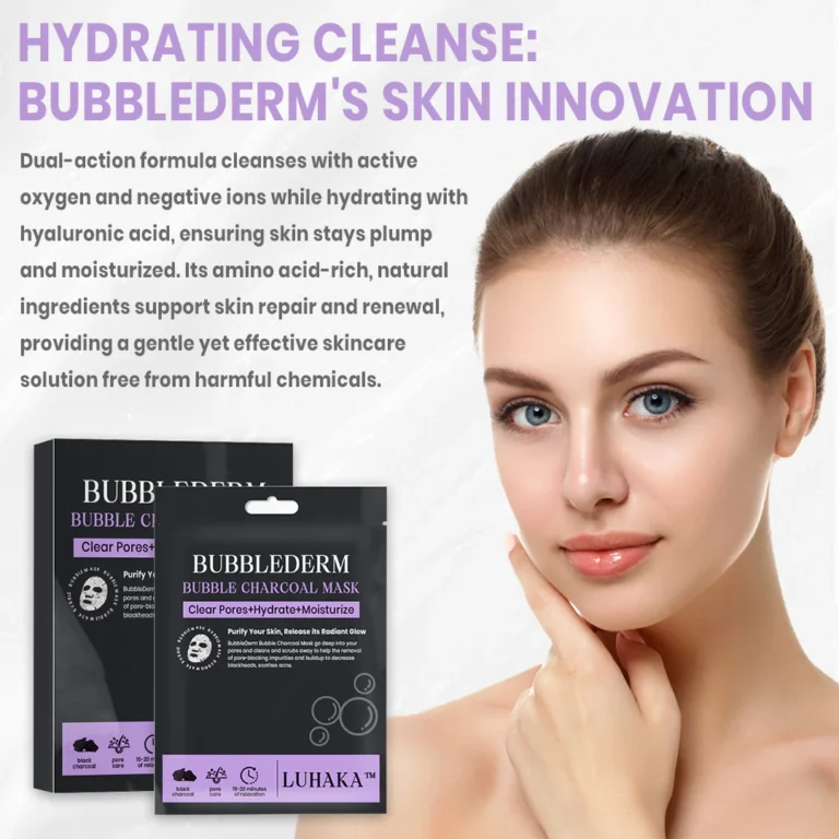 Luhaka™ BubbleDerm Bubble Charcoal Mask