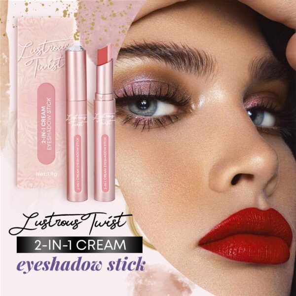 LustrousTwist 2-in-1 Cream Eyeshadow Stick - Image 2