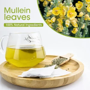 MULLEIN Herbal Webag Tea For Lung Cleanse And Respiratory Support