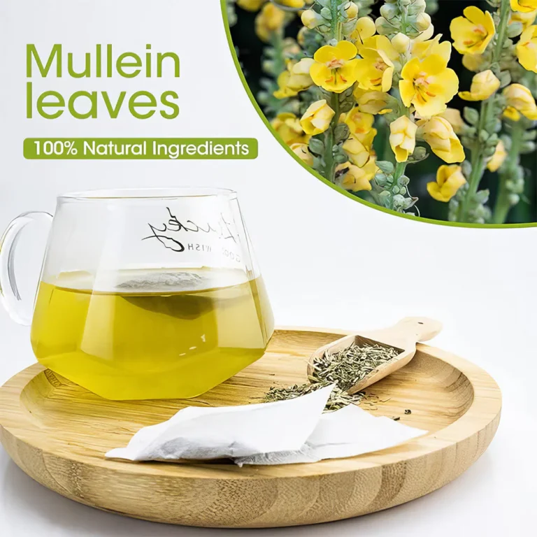 MULLEIN Herbal Webag Tea For Lung Cleanse And Respiratory Support