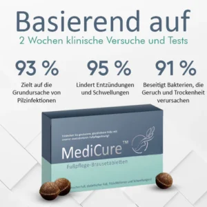 MediCure™ Fußpflege-Brausetabletten