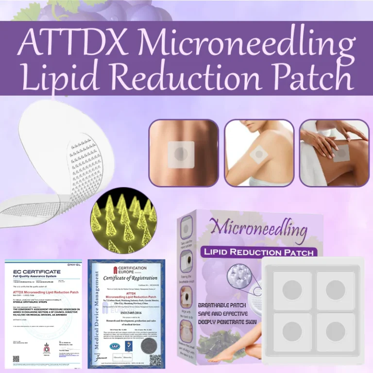 Microneedling LipidReduction Patch