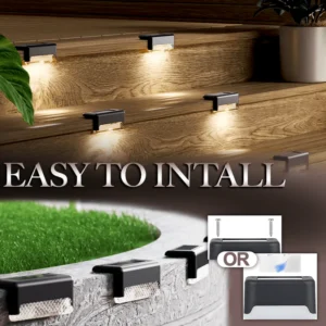 Motion Sensor LED Solar Step Light