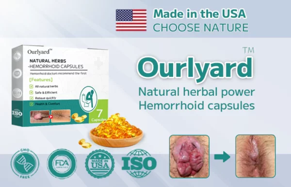 Ourlyard™ Natural Herbal Strength Hemorrhoid Capsules - Image 4