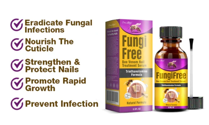 Oveallgo™ FungiFree Bee Venom Nail Treatment Serum