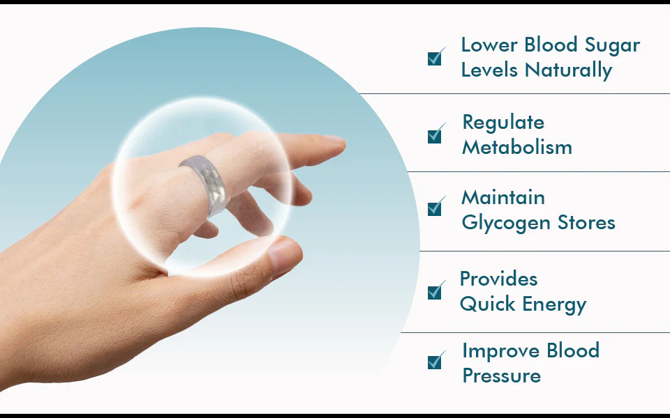 Oveallgo™ GlucoEase Ring