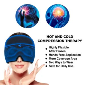 Ricpind MigraineRelief SoothingGel Head Wrap