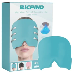 Ricpind MigraineRelief SoothingGel Head Wrap