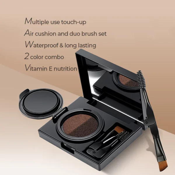 STYLEH™ 2 in 1 Air Cushion Brow & Hairline Touch-Up - Image 2