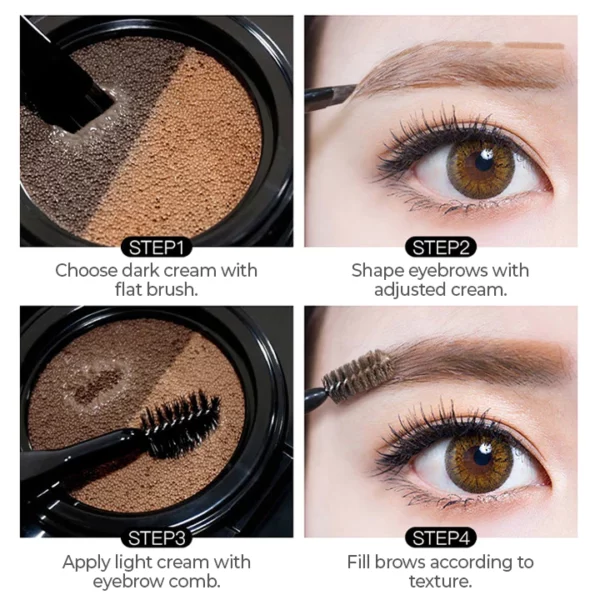 STYLEH™ 2 in 1 Air Cushion Brow & Hairline Touch-Up - Image 6