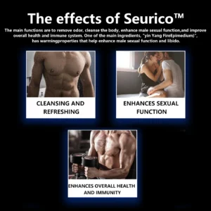 Seurico™ Exclusive Patented Men's Shower Gel - Clinically Proven Effective