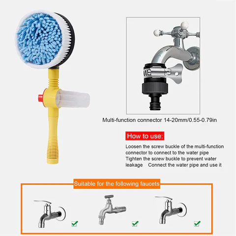 SpinPro™ 360° Automatic Car Wash Mop