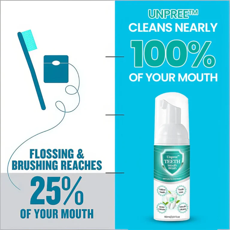 UNPREE™ Daily TEETH Mouthwash Foam - Solve All Oral Problems