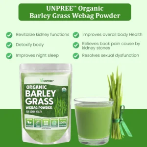 UNPREE™ Organic Barley Grass Webag Powder For Kidney Health