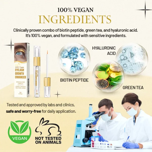 VegLash™ 100% Vegan Eyelash Growth-Enhancer - Image 5