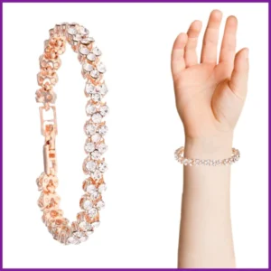 Zircon Curve Body Slimming Bracelet