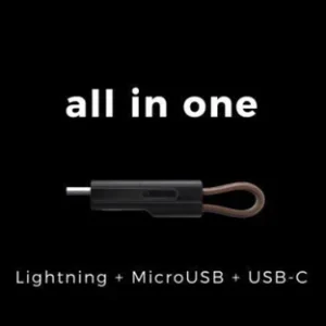 3 in 1 USB Keychain Cable