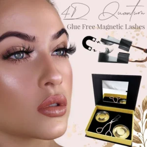 4D Quantum Glue Free Magnetic Lashes