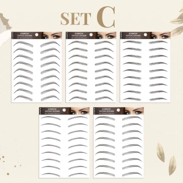 4D Waterproof Authentic Brow Sticker