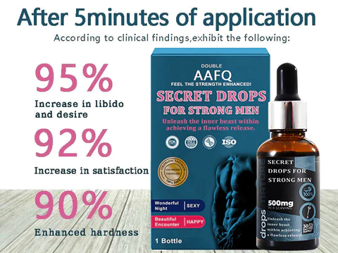 AAFQ® PRO Secret Drops for Strong Men