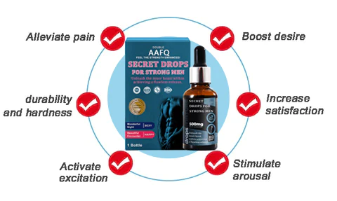 AAFQ® PRO Secret Drops for Strong Men