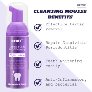 ATTDX Diamond Glide Whitening PRO Cleansing Mousse