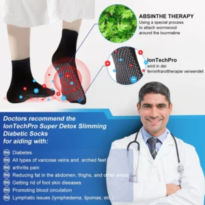 Bomgx™ IonTechPro Super Detox Slimming Diabetic Socks