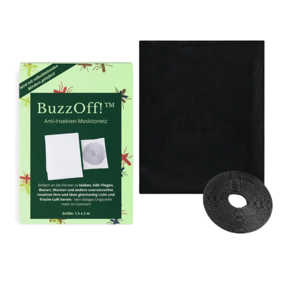 BuzzOff!™ Anti-Insekten-Moskitonetz