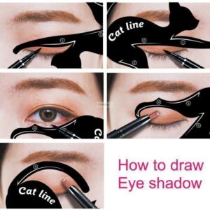 Cat Eyeliner Stencil