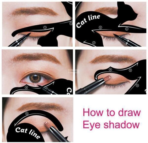 Cat Eyeliner Stencil