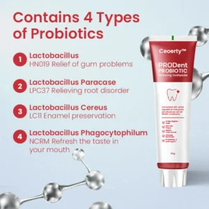 Ceoerty™ PRODent Probiotic Whitening Toothpaste