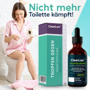 ClearLax™ Tropfen gegen Verstopfung