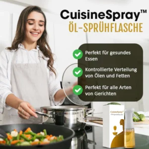 CuisineSpray™ Öl-Sprühflasche