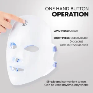 DermaPro™ LED Light-Therapy Revitalizing Mask