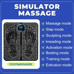 Dobshow™ EMS Pulse Heat Transfer Technology Therapeutic Massage Cushion