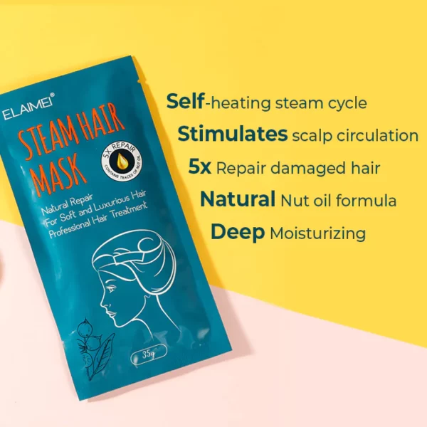 ELAIMEI™ Natural Repair Steam Hair Mask