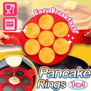 EasyBreakfast 7-in-1 Pancake Rings