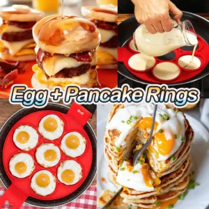 EasyBreakfast 7-in-1 Pancake Rings