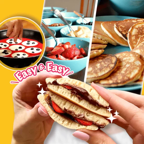 EasyBreakfast 7-in-1 Pancake Rings