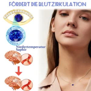 Futusly™ Low-temperature sapphire headache relief necklace