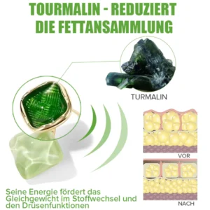 Futusly™ Turmalin Lymphatischer Entgiftungsenergie-Ohrring