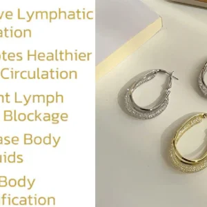 Futusly™Lymphatic Fashion Oval Earrings