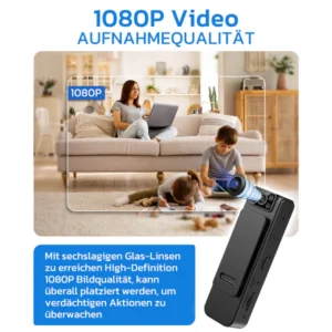 GFOUK™ SPYSAFE Kindermädchen-Kamera Full HD