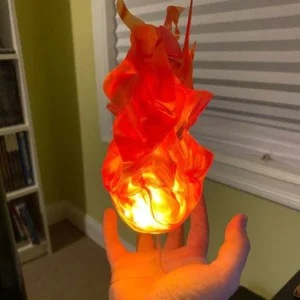 Halloween Wizard Levitating Fireball Costume