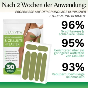 LeanVita™ Beinschlankheits- & Cellulite-Pflaster