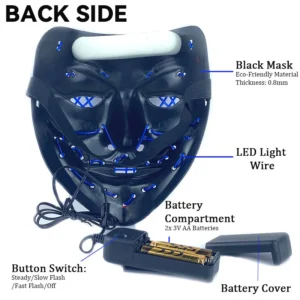 LumoMas™ Halloween LED Light Up Mask